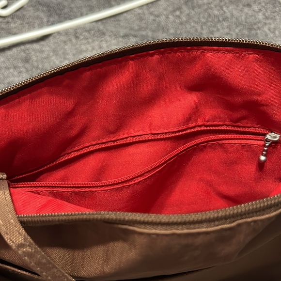 Baggallini Brown Nylon Crossbody. - Picture 7 of 13